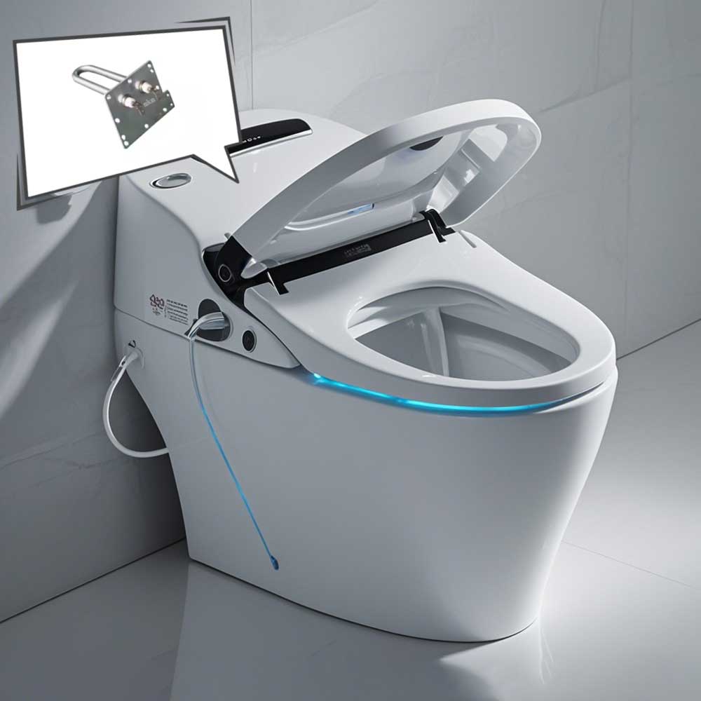 What does the smart toilet heating pipe that sells 780,000 units a year look like?
