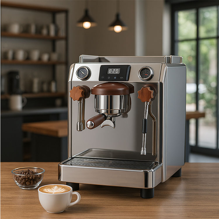 KS190 Semi-Automatic Espresso Coffee Machine – Compact Power for Professional Brewing
