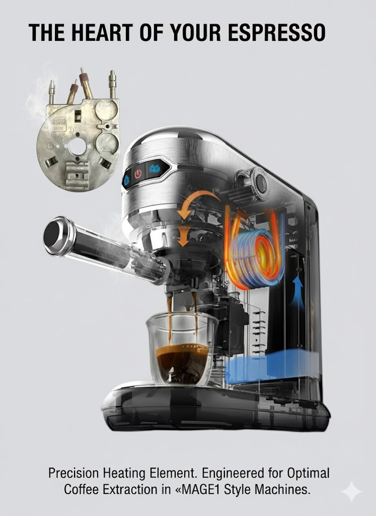 Why a High-Quality Coffee Machine Heating Element Matters for Your Espresso