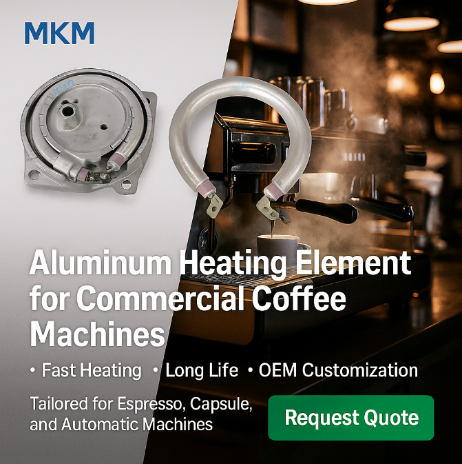 How OEM Aluminum Die Casting Parts Improve Coffee Machine Performance